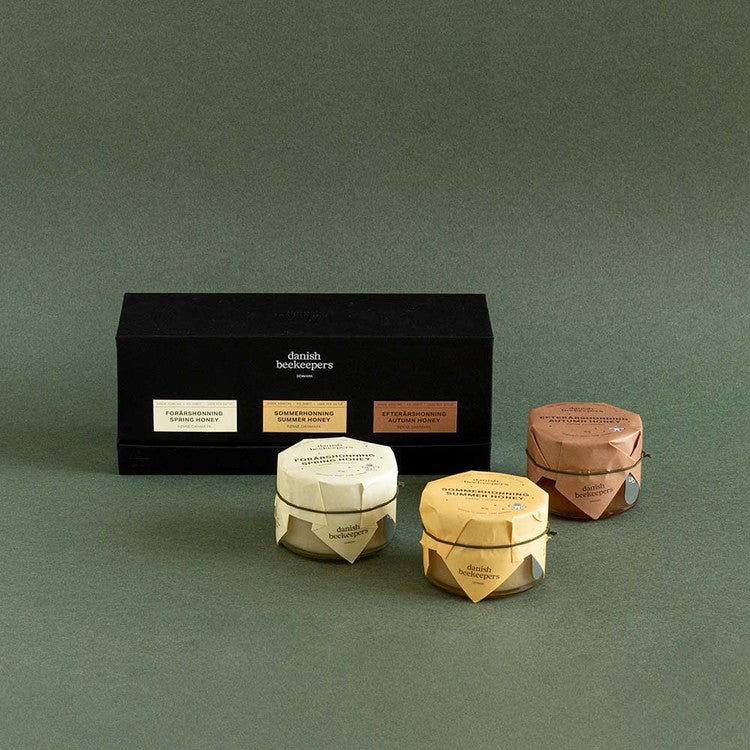 【デンマーク養蜂家】はちみつ 3本セット 80g