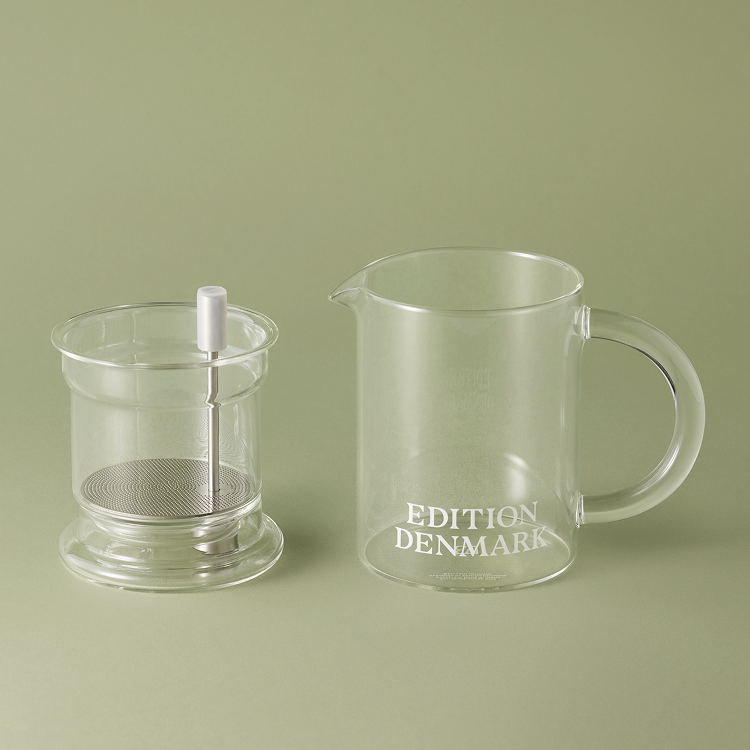 [EDITION DENMARK] Signature Tea Pot & One-Touch Glass Brewer