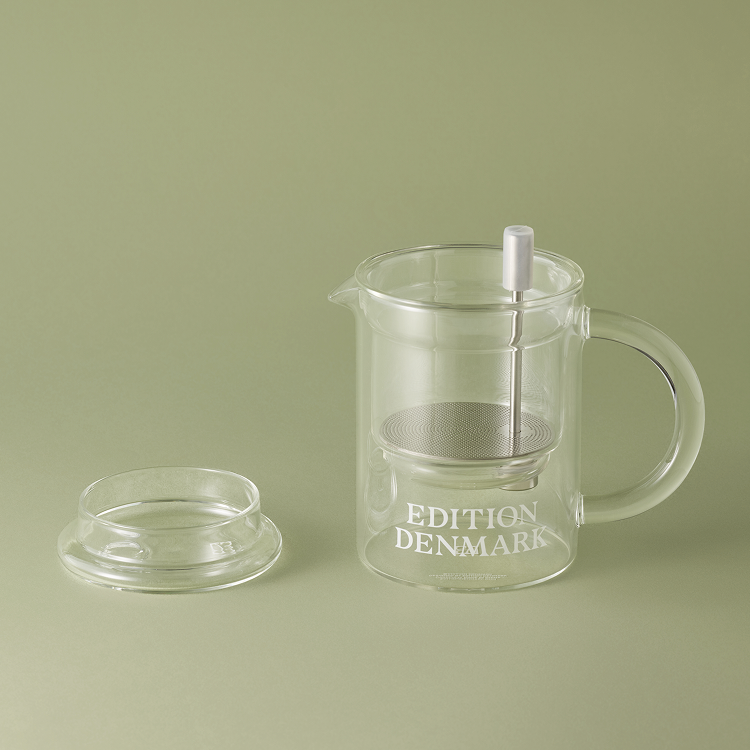 [EDITION DENMARK] Signature Tea Pot & One-Touch Glass Brewer