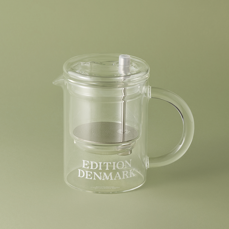 [EDITION DENMARK] Signature Tea Pot & One-Touch Glass Brewer