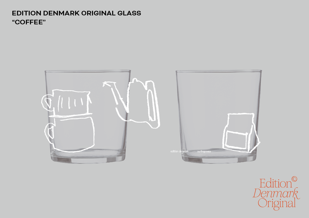 【EDITION DENMARK】オリジナルグラス（3種） 